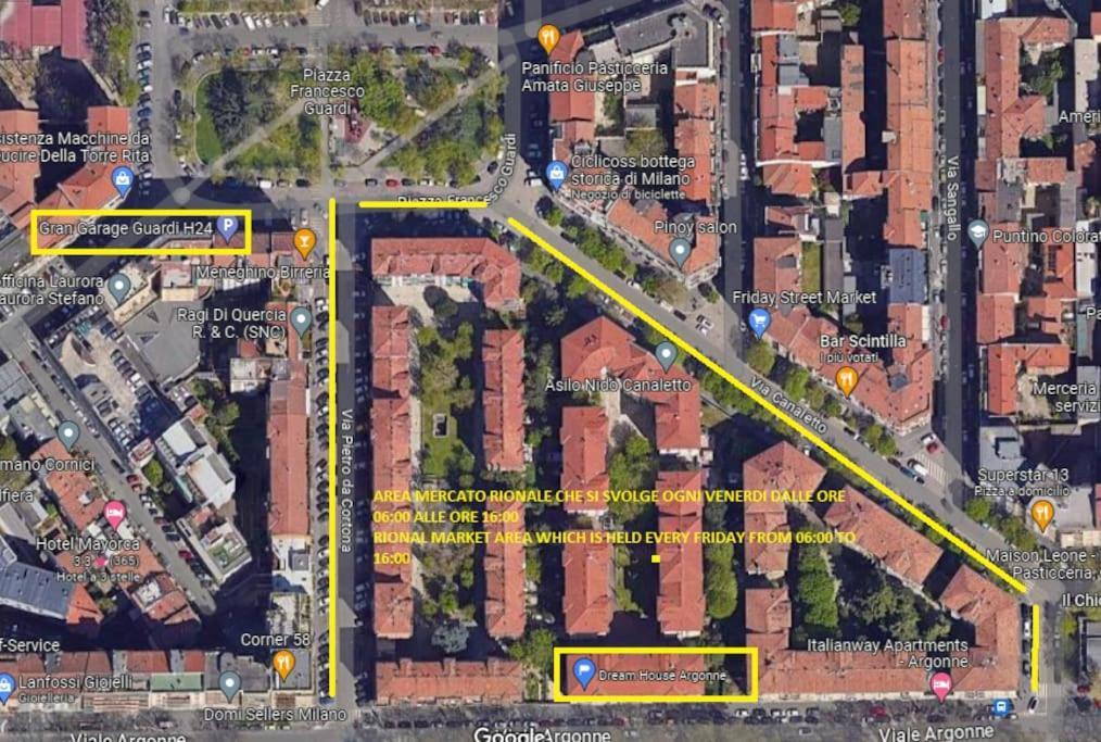 Dream House Argonne "Appartamento Nel Centro Di Milano" Εξωτερικό φωτογραφία
